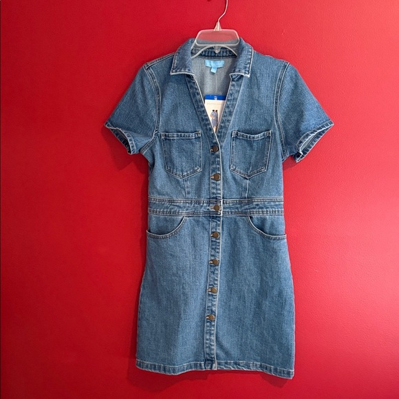 Draper James Dresses & Skirts - NWT Draper James Denim Fitted Shirt Dress Sz 10